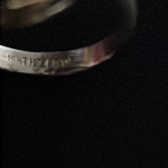 Vintage 18k HGE ESPO Freeform Gold Tone Ring w/ some wear to Gold Plate - Picture 9 of 10